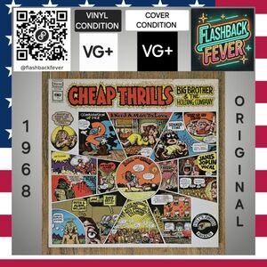 Cheap Thrills•Big Brother & The Holding Company•1968 US (#KCS 9700)•Terre Haute